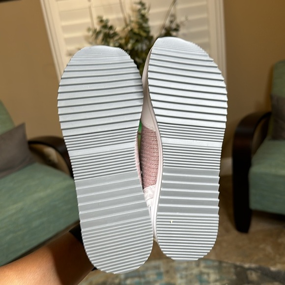 New Monique Pink Glitter Chain Mesh Trainer size 5 - Picture 6 of 14